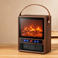FLAMECOVE – Aquecedor elétrico portátil de lareira com chama 3D