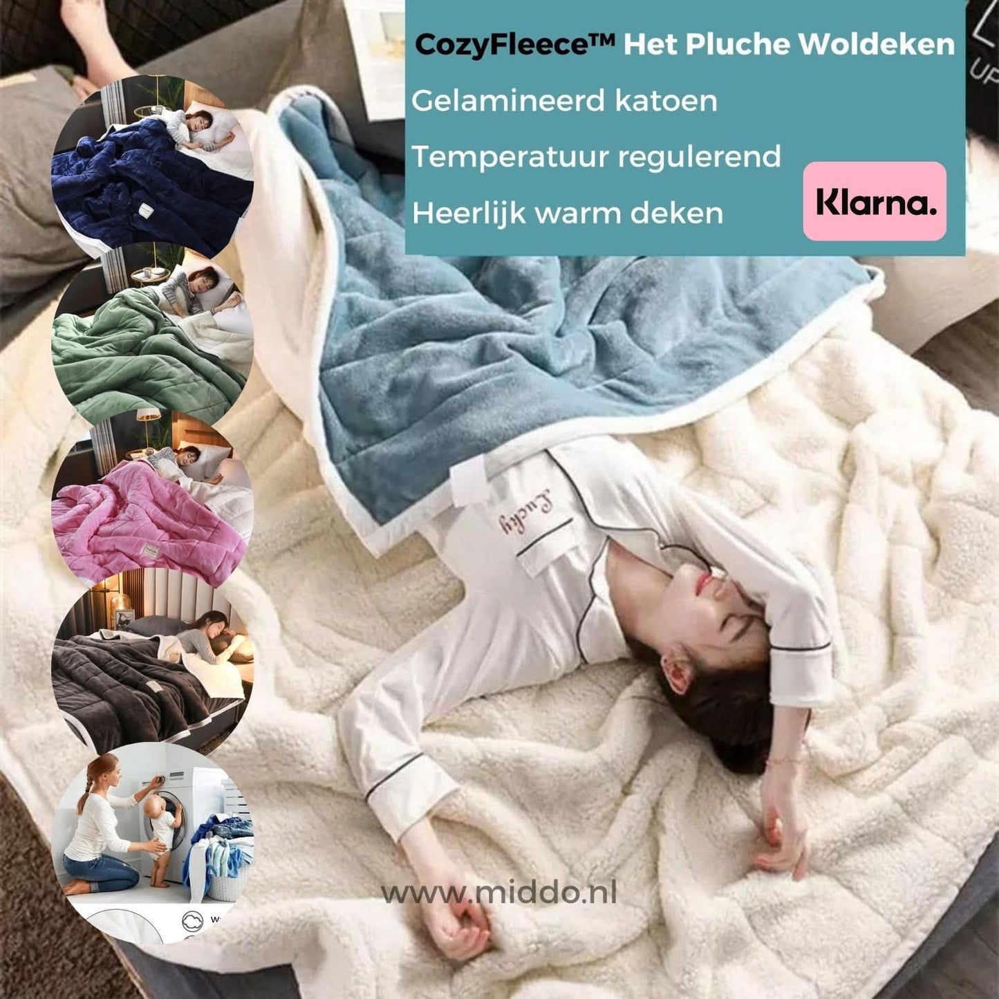 COZYFROST – Fleece Blanket for Comfortable Winter Relaxation