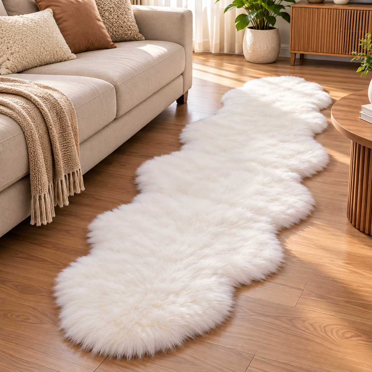 LUXFURORA – Tappeto decorativo morbido per interni raffinati