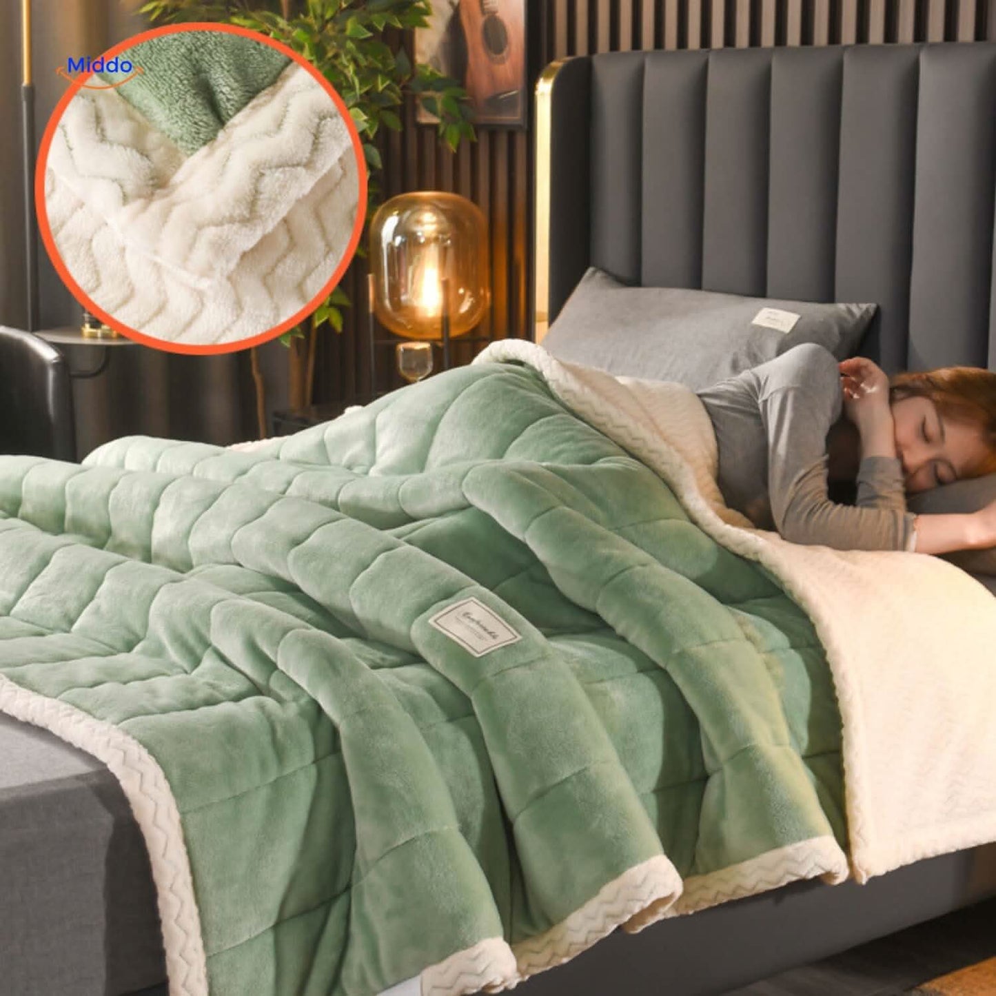 COZYFROST – Fleece Blanket for Comfortable Winter Relaxation
