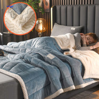 COZYFROST – Fleece Blanket for Comfortable Winter Relaxation