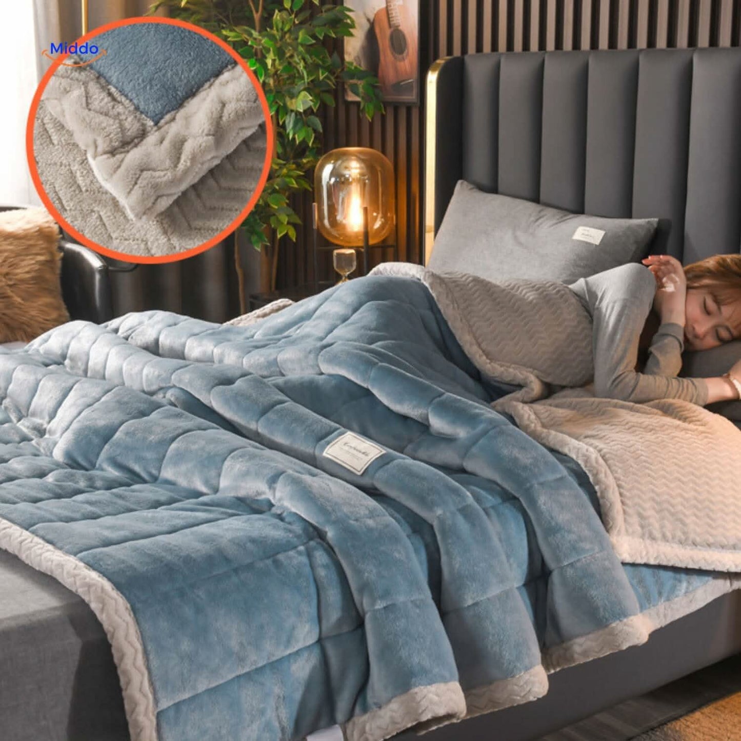 COZYFROST – Fleece Blanket for Comfortable Winter Relaxation