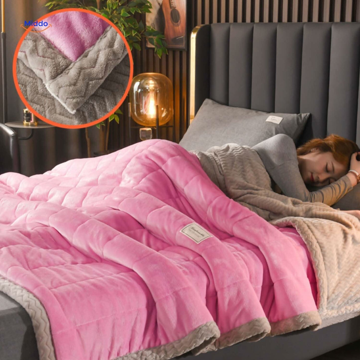 COZYFROST – Fleece Blanket for Comfortable Winter Relaxation