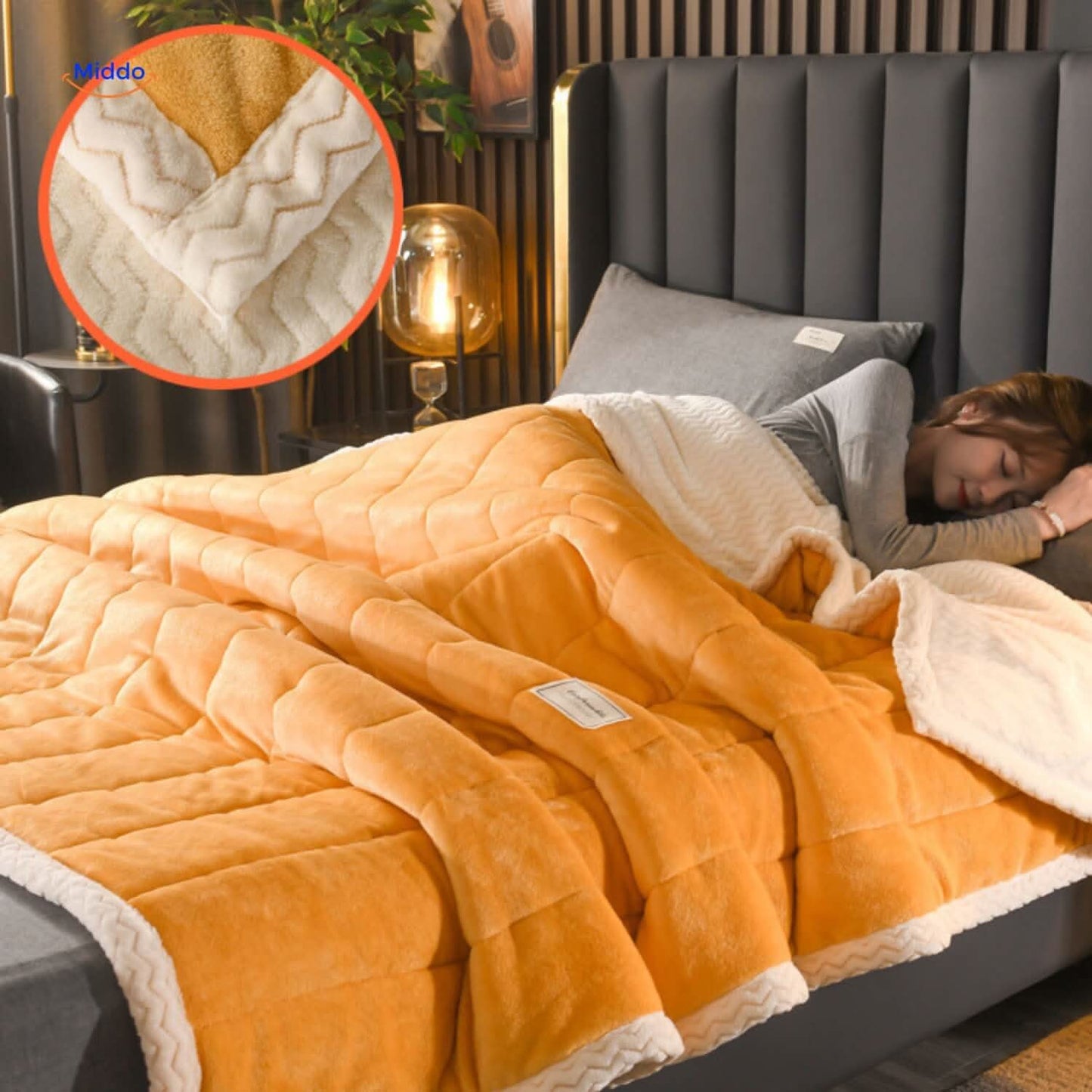 COZYFROST – Fleece Blanket for Comfortable Winter Relaxation