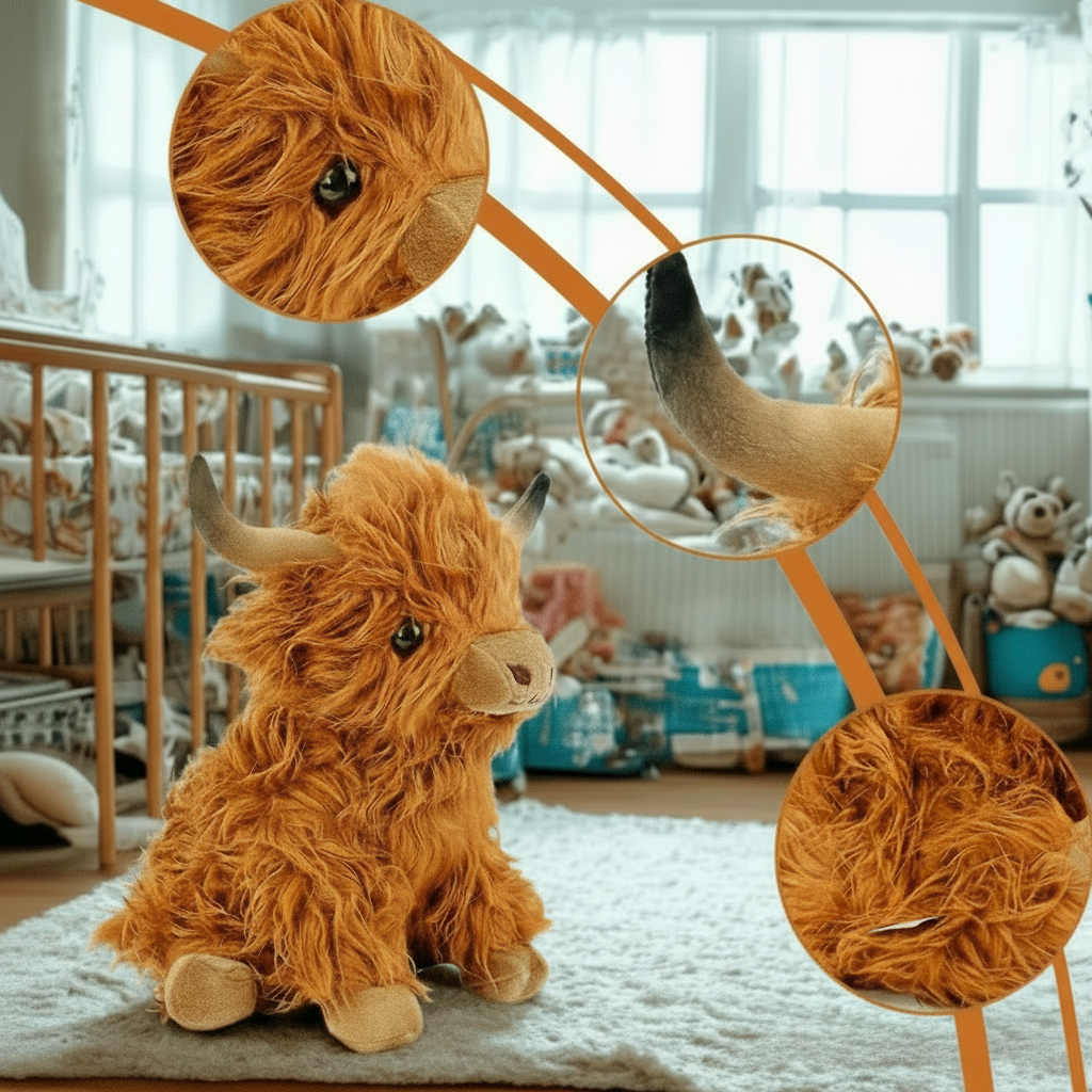 SOFTORA – Fluffy Plush Toy for Comfort & Warm Hugs