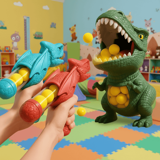 TARGETORA – Kinderspiel-Set für Schießspiele drinnen