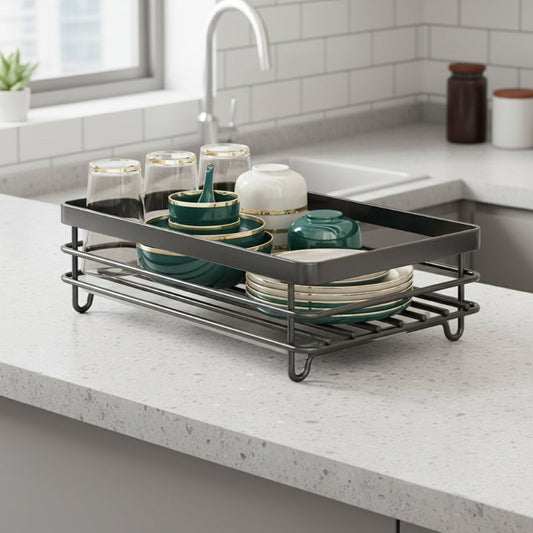KITCHENFORM – Organizador de cocina plegable para platos  