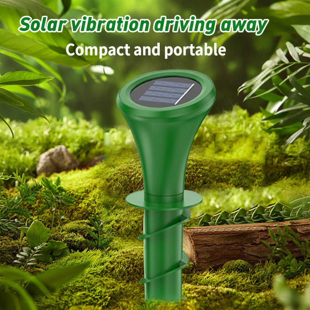 SOLARVIBEX – Mole Repellent Stake