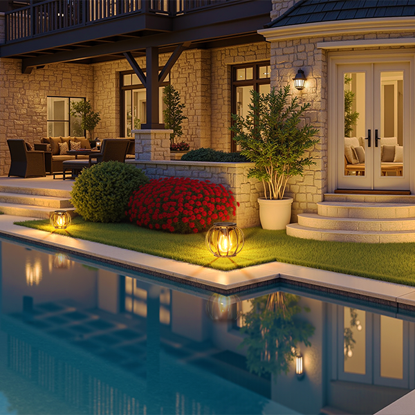 TEARDLUME – Solar Pendant Lawn Light
