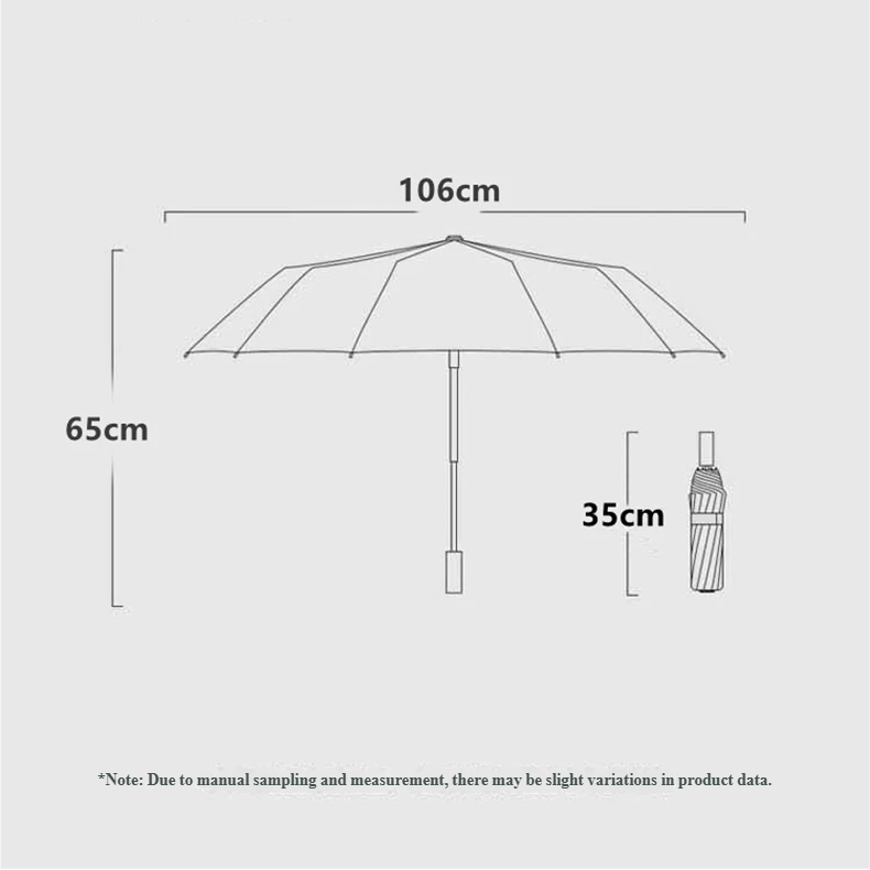STORMWOOD – Automatic Folding Umbrella