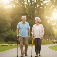 SAFEFLOW – Senior Support Cane for Stability & Walking Confidence