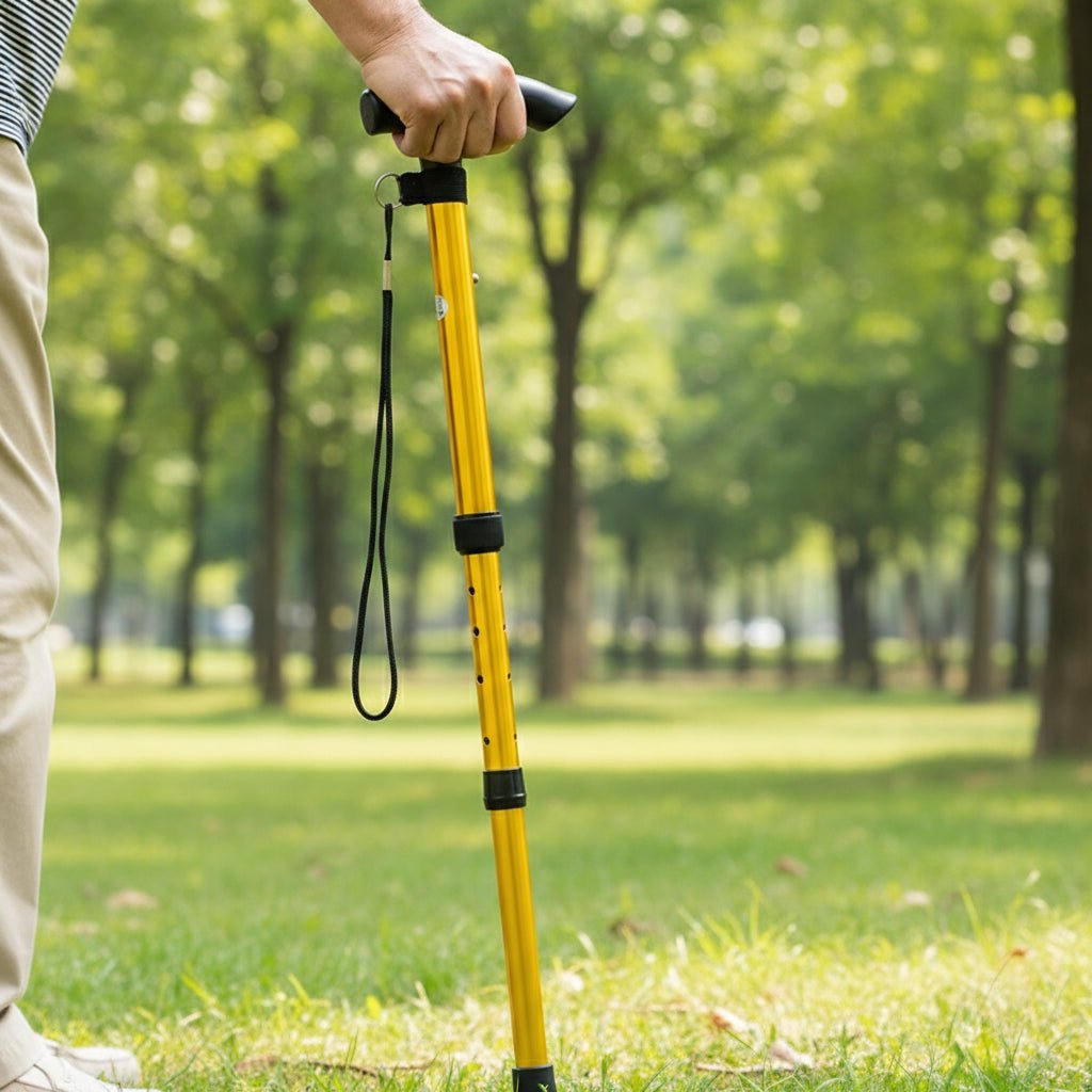 SAFEFLOW – Senior Support Cane for Stability & Walking Confidence