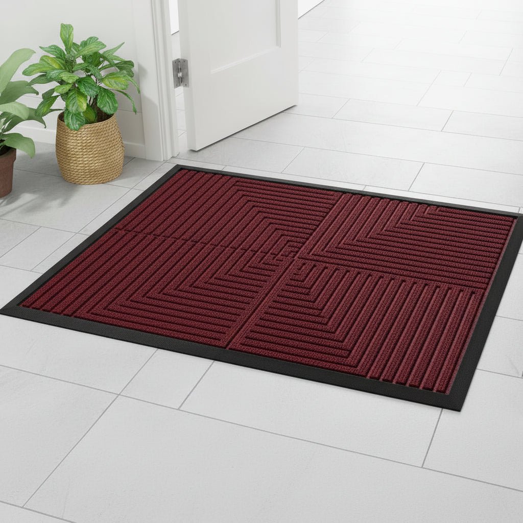 ENTRYPRO Heavy-Duty Non-Slip Doormat - Durable Outdoor Welcome Mat for High-Traffic Areas 0