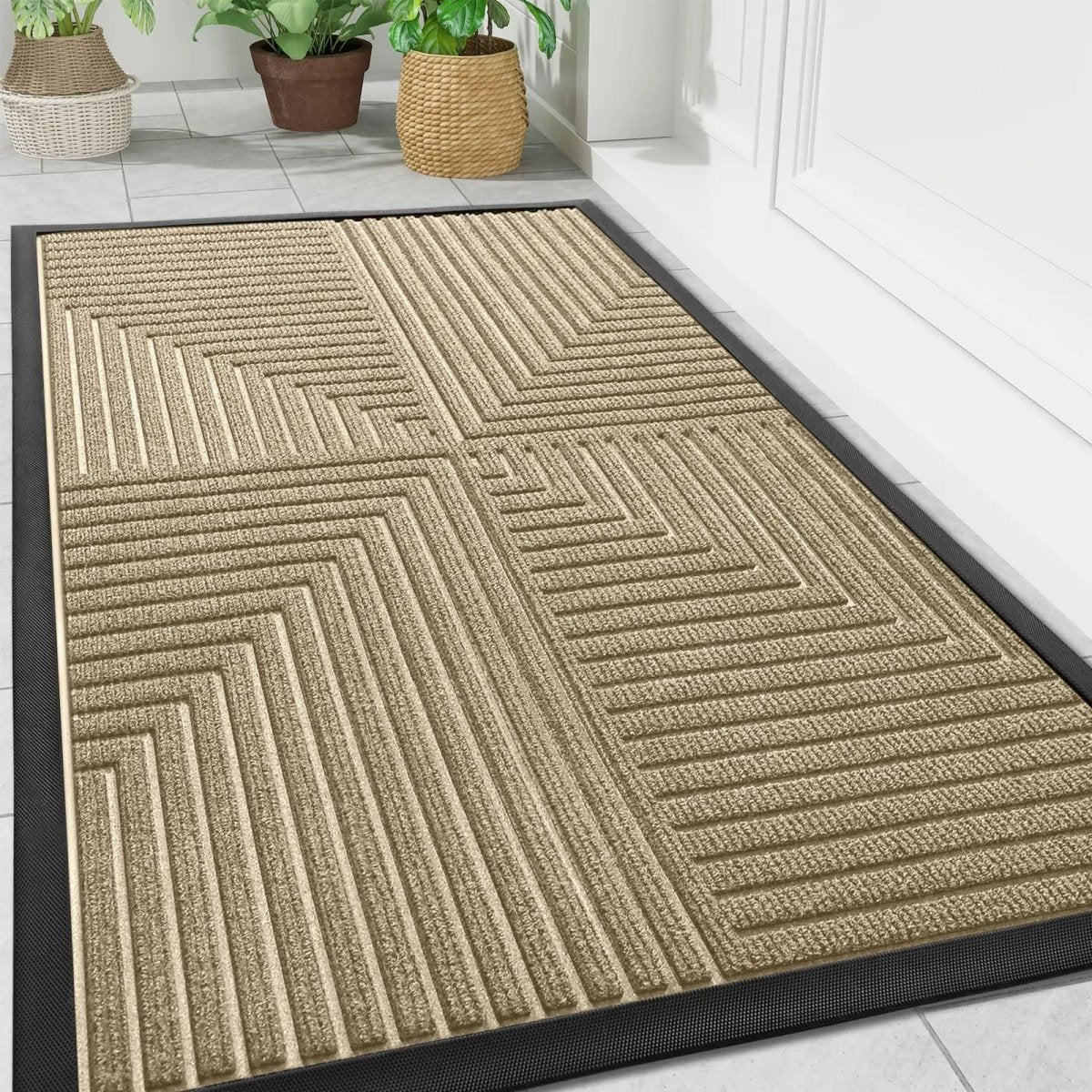 ENTRYPRO Heavy-Duty Non-Slip Doormat - Durable Outdoor Welcome Mat for High-Traffic Areas 3