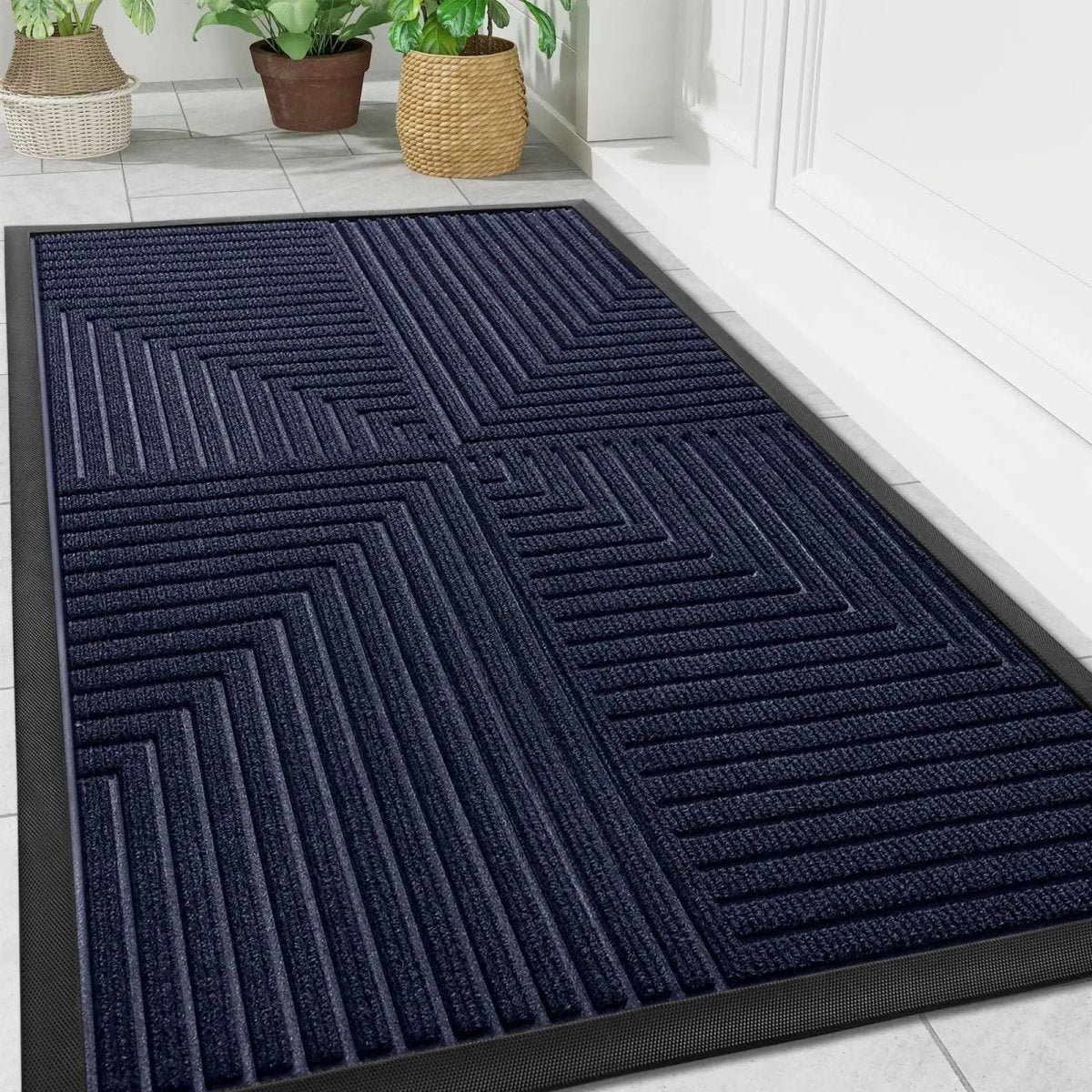 ENTRYPRO Heavy-Duty Non-Slip Doormat - Durable Outdoor Welcome Mat for High-Traffic Areas 6