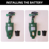 EcoGuard Motion Activated Sprinkler - Jet Spray Animal Deterrent for Pest Control 4