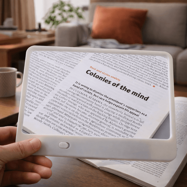 VISIONAID – Lighted Magnifier Reading Glass Tool