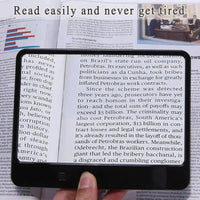 VISIONAID – Lighted Magnifier Reading Glass Tool
