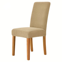 Elegant Stretch Velvet Dining Chair Covers - Set of 4 or 6, Protective & Easy to Clean 0