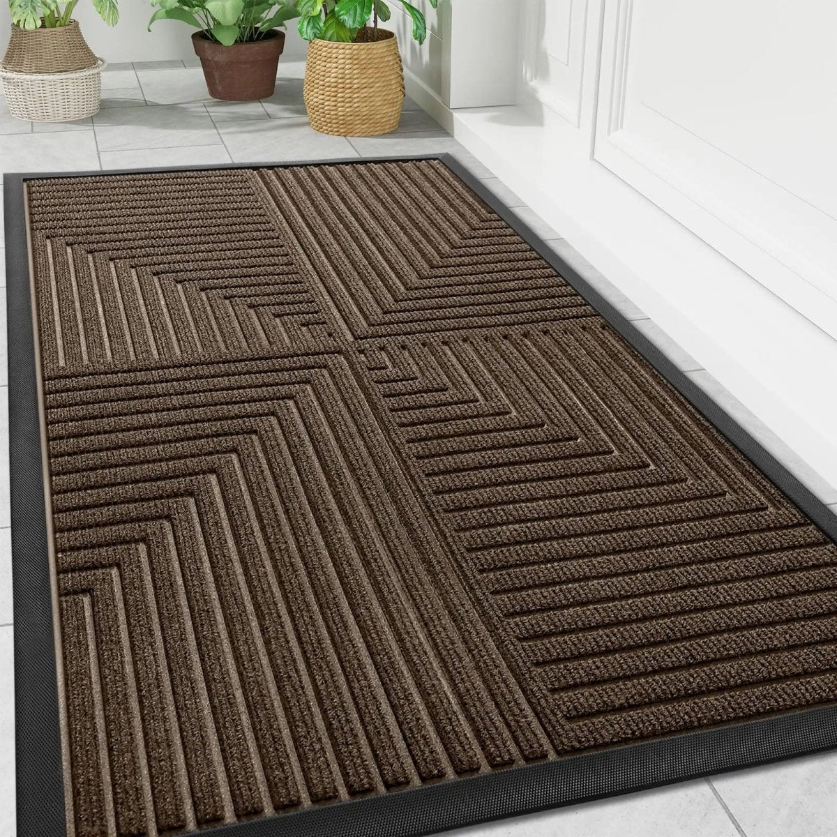 Entrysure - Heavy-Duty Non-Slip Doormat for High-Traffic Indoor & Outdoor Use 5
