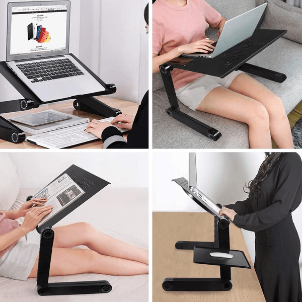 FLEXDESK – Laptop Stand – 360 rotating ergonomic work support stand