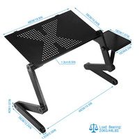 FLEXDESK – Laptop Stand – 360 rotating ergonomic work support stand
