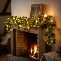 LEAFLUMORA – Guirlande lumineuse féerique feuillue pour une décoration de table enchanteresse