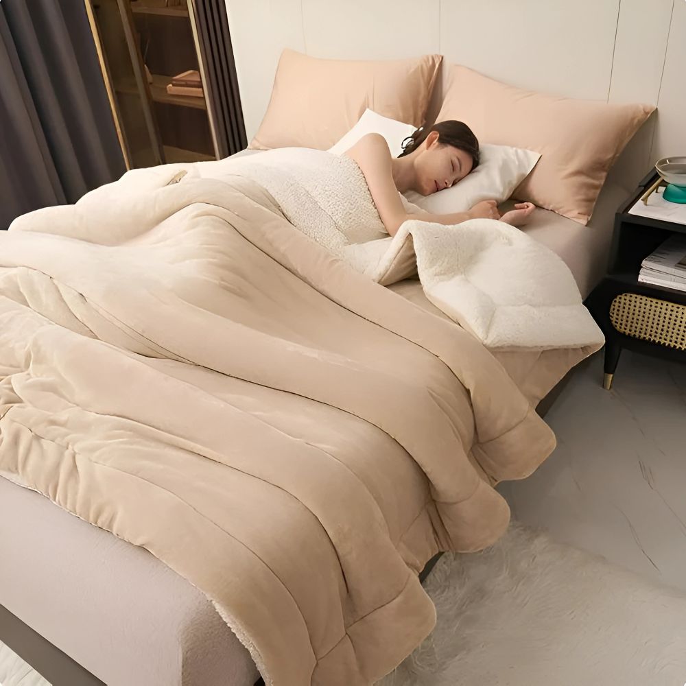 FLEECORA – Warm Luxury Fleece Blanket for Cozy Bedding