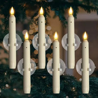 FLICKERELIA – Candele da finestra LED senza fiamma per una calda luce serale