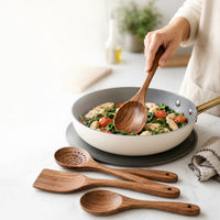 TEAKCRAFT – Teak Wooden Utensil Set