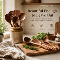 TEAKCRAFT – Teak Wooden Utensil Set