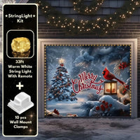 WINTERWING – Juleomslag med kardinal til elegant julestyling