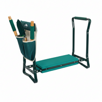 KNEESOFT - Garden seat and knee pad combo with storage bag for comfortable gardening support