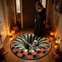 VOIDSPIRA – 3D Vortex Halloween Rug with Haunting Depth