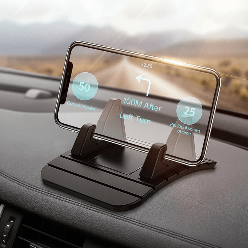 NAVIMATE – Anti-Slip Car Phone Holder with Secure Dashboard Grip