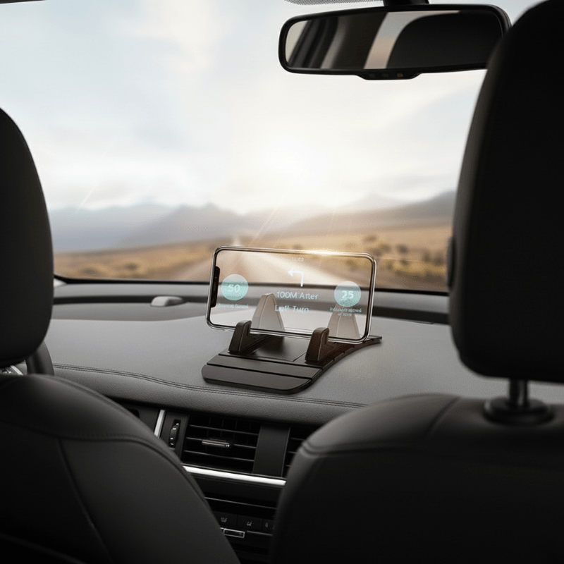 NAVIMATE – Anti-Slip Car Phone Holder with Secure Dashboard Grip