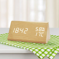 ECOCLOCK – Minimalist Digital Temperature Light Control Clock
