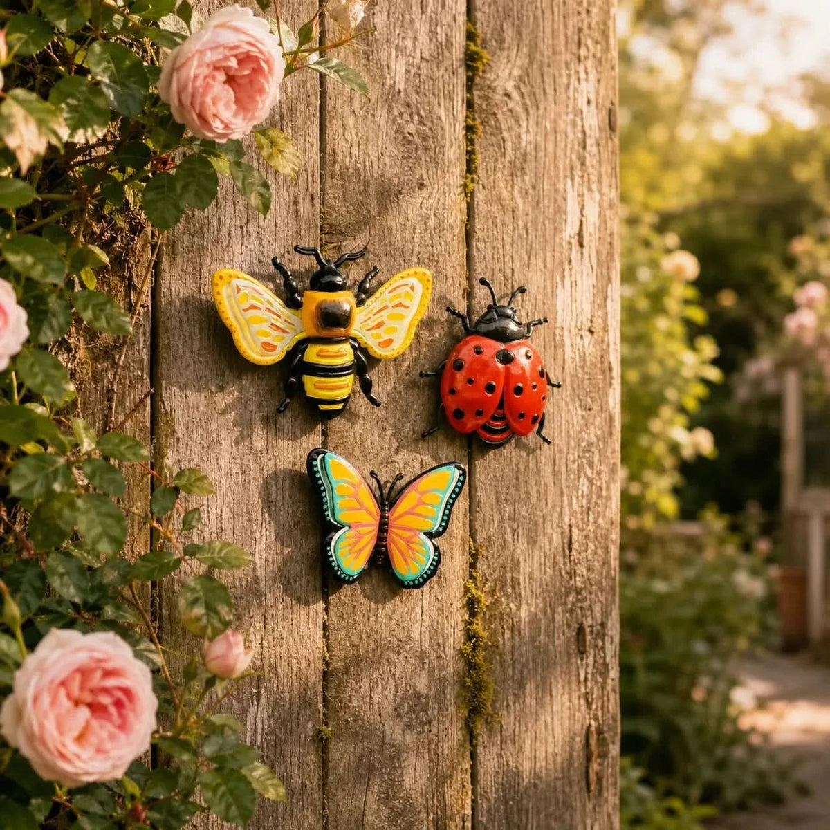 GROVEFORM – 3D Garden Wall Décor Set for Sculptural Wall Character