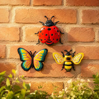 GROVEFORM – 3D Garden Wall Décor Set for Sculptural Wall Character