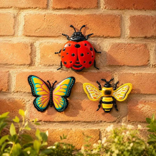 GROVEFORM – 3D Garden Wall Décor Set for Sculptural Wall Character