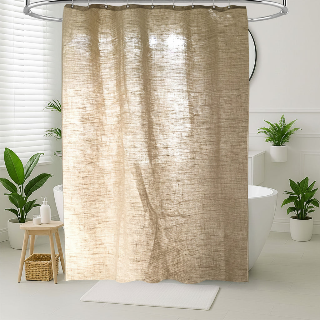 HEMPORA – Hemp Shower Curtain for Bath & Stall