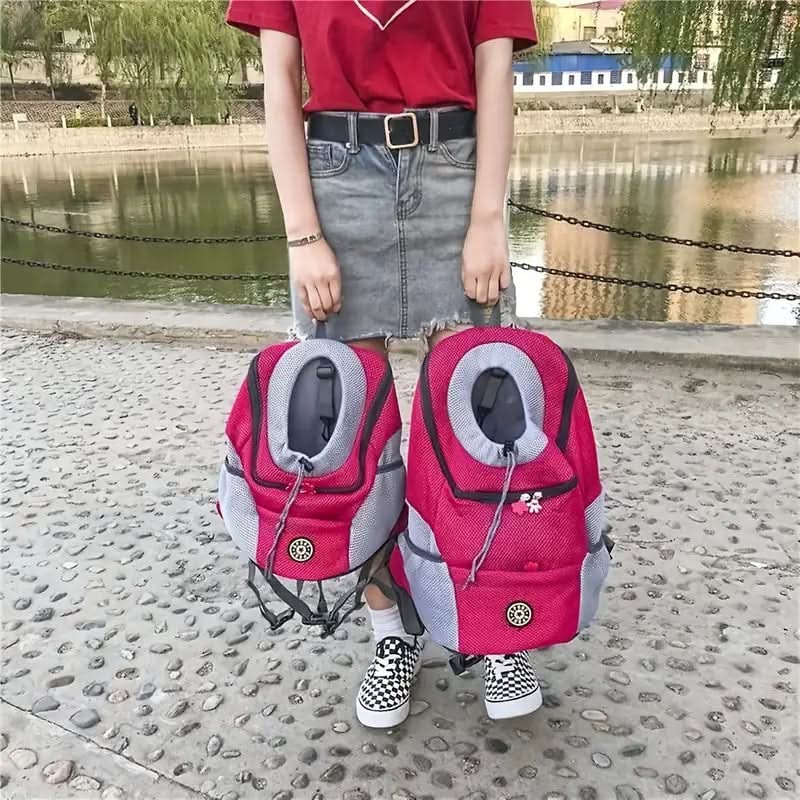 TAILPORT – Mochila de viaje transpirable y ajustable para mascotas, para aventuras cómodas
