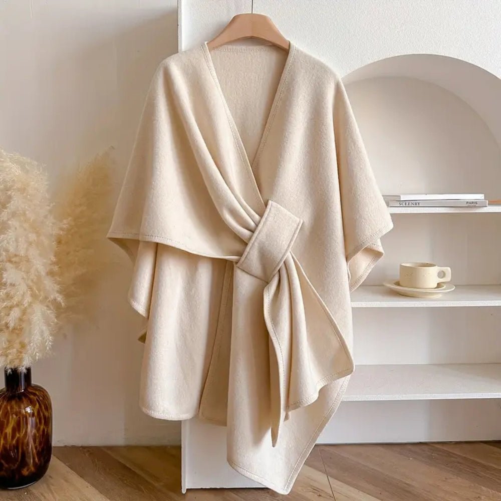 ELEGLOW – Poncho Scarf Coat – Chic Warm Multi-Wear Fashion Wrap