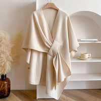 ELEGLOW – Poncho Scarf Coat – Chic Warm Multi-Wear Fashion Wrap