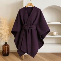 ELEGLOW – Poncho Scarf Coat – Chic Warm Multi-Wear Fashion Wrap