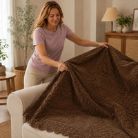 FLORAVUE – Botanical Sofa Cover for Cozy Everyday Living