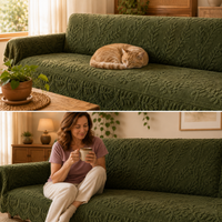 FLORAVUE – Botanical Sofa Cover for Cozy Everyday Living