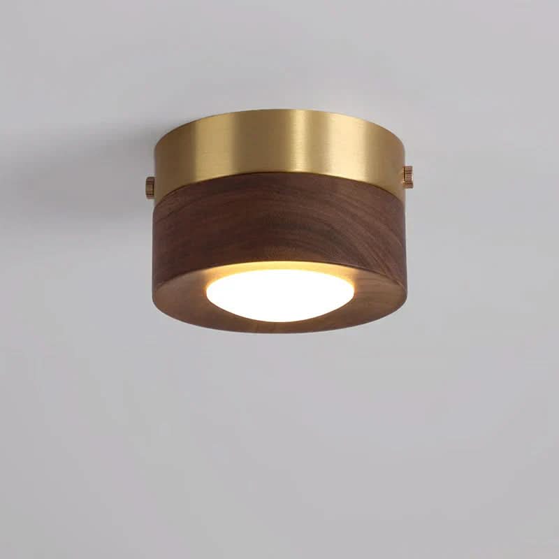 Walnora - Walnut LED Ceiling Light