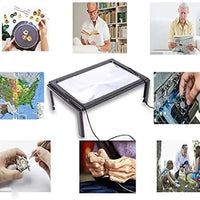 TEXTDESK – Foldable Lighted Table Reading Magnifier