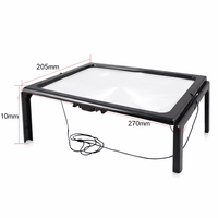 TEXTDESK – Foldable Lighted Table Reading Magnifier